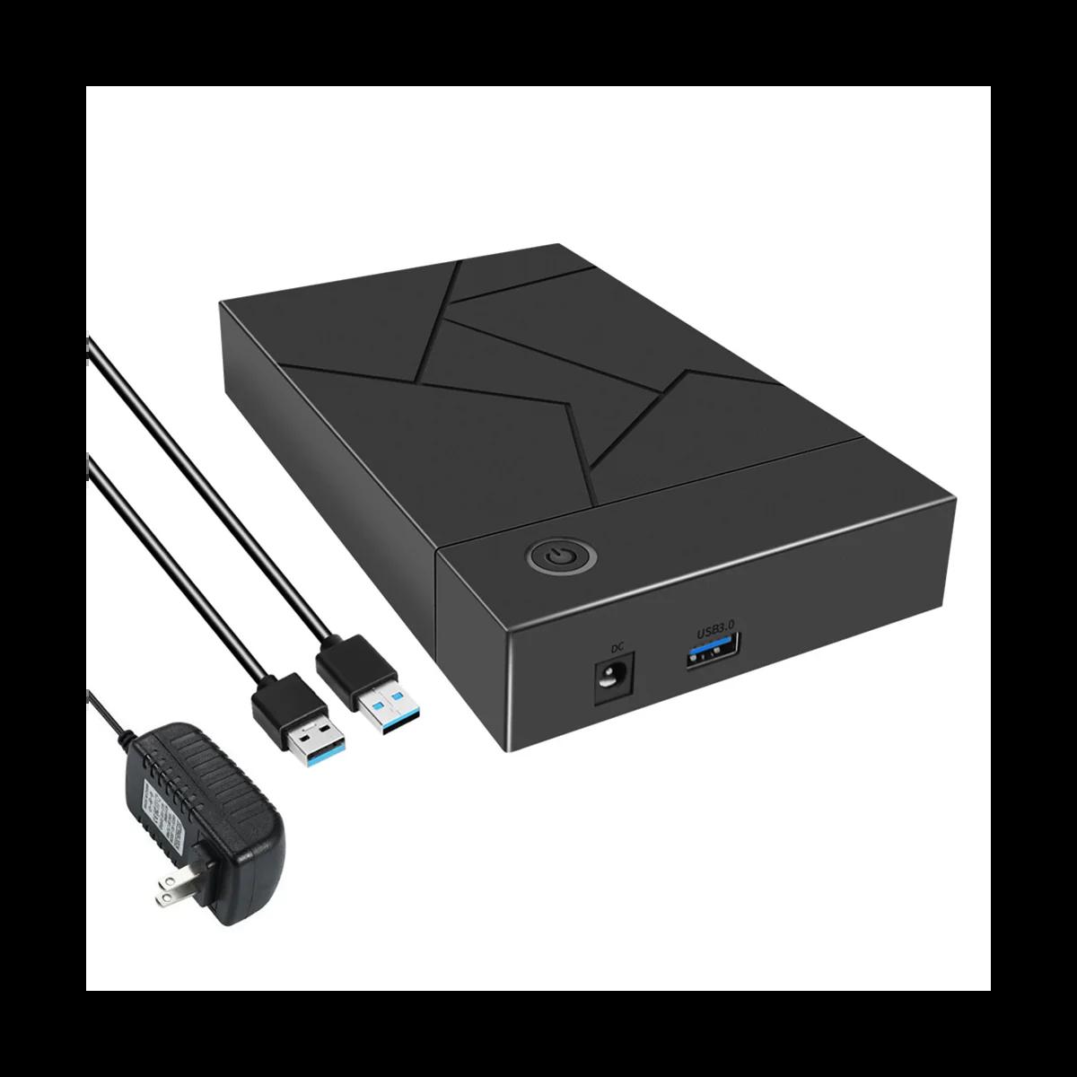HDD Ŭ USB 3.0 SATA ϵ ̺ ̽, SSD Ŭ, ܺ ָ Ʈ ϵ ̺ ũ ڽ-US ÷, 3.5 ġ